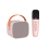 Bluetooth-luidspreker met 1 draadloze microfoon Mic Karaoke-machine Roze 2