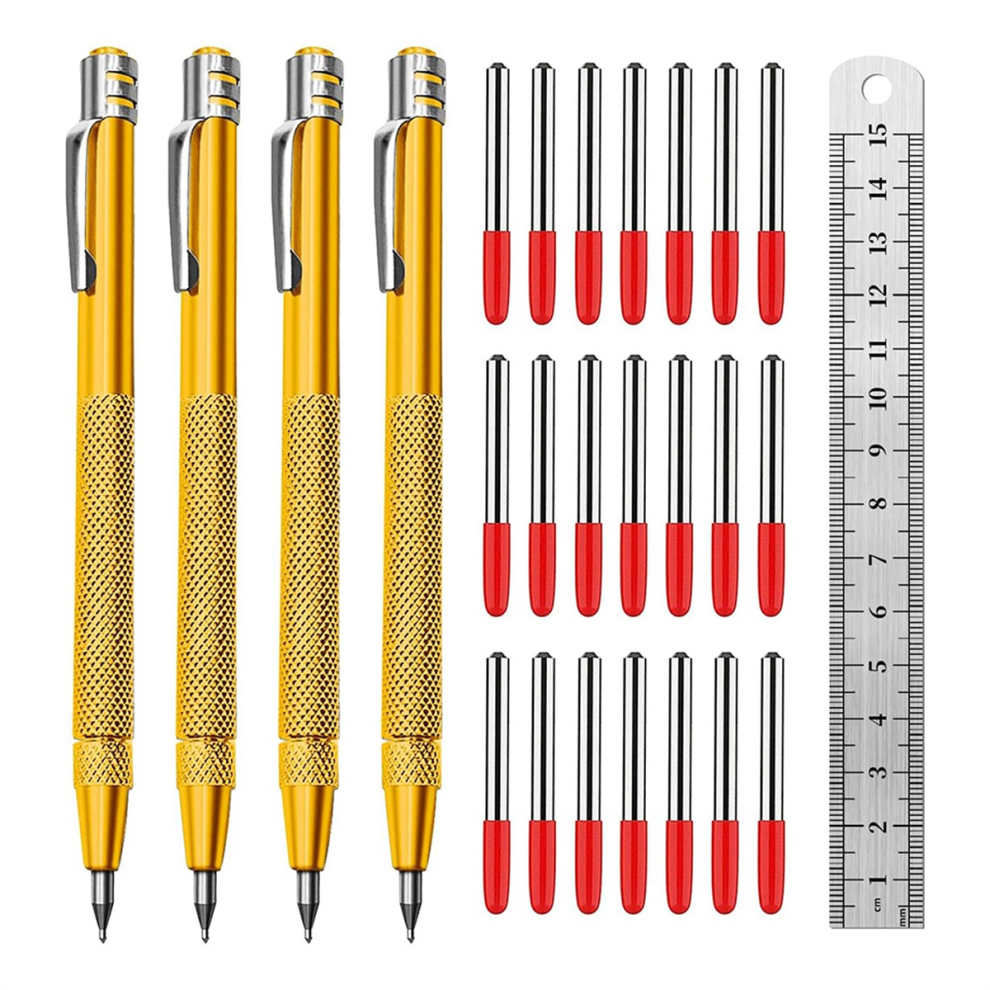 4 Pack Tungsten Carbide Scriber With Magnet, Metal Scribe 4853123212722