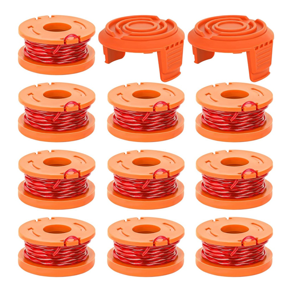 Bobine de fil pour coupe-bordures, lot de 12 bobines WA0010