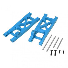Rear Suspension Arm Aluminum Alloy Replacement Upgrade Parts RC Lower Arm for ECX 2WD 1/10 RC Car Blue