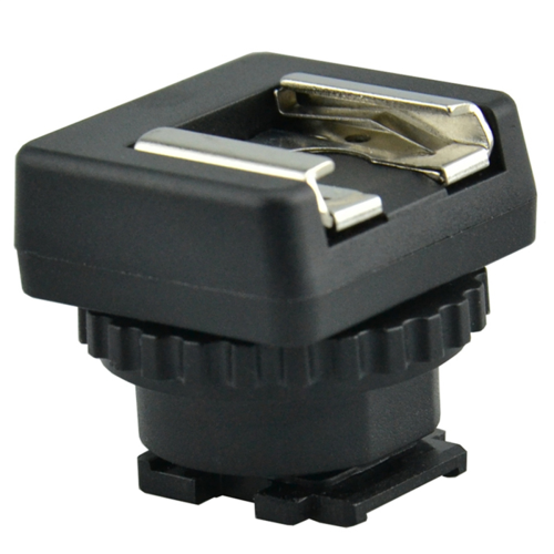 Para - Adaptador de sapata com conversor pode ser acessado com microfone de luz 2
