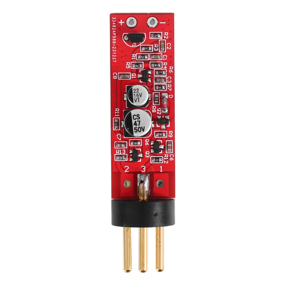 Microphone à diaphragme DIY, circuit imprimé modifié avec prise