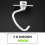 K45DH Dough Hook Replacement Compatible with for 4.5 QT Rocker 5