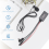 Auto Bluetooth AUX-adapter Audio Telefoongesprek Handsfree Microfoon 7