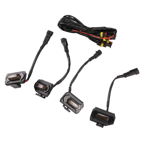 4 stuks LED-frontgrilleverlichting voor, geel licht 2