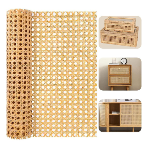 Cinta de vime natural de 16 polegadas de largura para móveis, cadeiras e armários 1