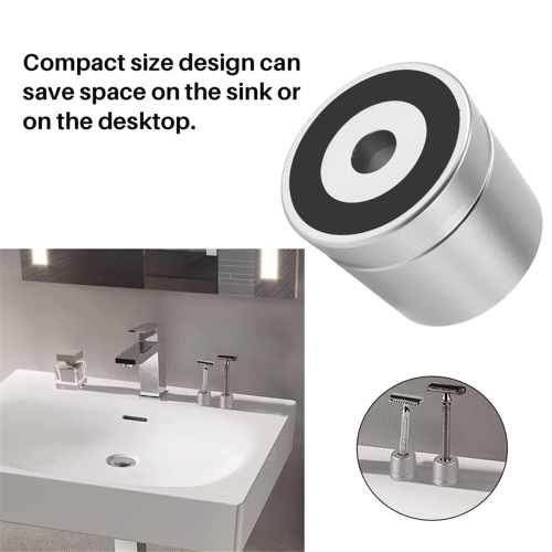 Safety Stand/Base Aluminum Alloy Regular Holder Silver 2