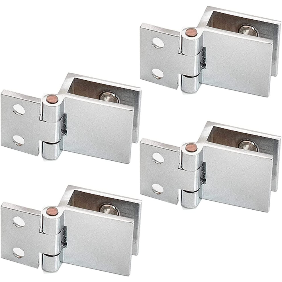 Lot de 50 mini charnières pour armoire avec vis de rechange en laiton 200 x 8 mm