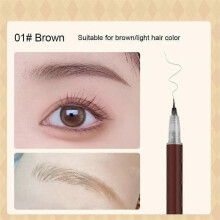 (A01) Water Liquid Eyebrow Pencil Waterproof Long Lasting No Blooming Eyeliner Lying Silkworm Ultra Fine Eyebrow Tattoo Pencil Makeup