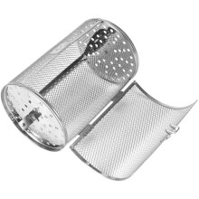 Bratkorb aus Edelstahl, 14 x 23 cm, für Backofen, Drehspieß, Grill, Heißluftfritteuse, Zubehör, Backgeschirr, Küche