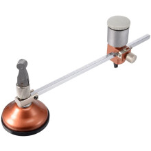 Kreisglasschneider, max. Durchmesser 40 cm (16"), verstellbarer Zirkel, Kreisschneidewerkzeug mit Saugnapf
