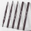 (Medium CoffeeGrey  2 Pcs) 2PCS Double-end Waterproof Eyeliner Eyebrow Pencil Pen Brush Makeup Tools New 3