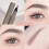 (Dark brown) Liquid Eyebrow Pencil Quick-Drying High Color Rendering Modify Natural Drawing Wild Eyebrow 2