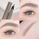 (Grey brown) Liquid Eyebrow Pencil Quick-Drying High Color Rendering Modify Natural Drawing Wild Eyebrow 1