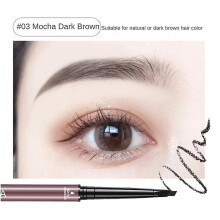 (Mocha Dark Brown422) Eye Long Lasting Makeup Hardcore Wholesale Wooden Eyebrow Pencil Eyebrow Powder/pencil/cream Waterproof Durable Eyebrow Pencil