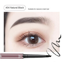 (natural black422) Eye Long Lasting Makeup Hardcore Wholesale Wooden Eyebrow Pencil Eyebrow Powder/pencil/cream Waterproof Durable Eyebrow Pencil