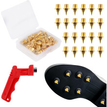 1/4 Zoll Track Spikes, Ersatzspikes aus legiertem Stahl für Track-, Sprint- und Cross-Country-Schuhe, 1,13 Gramm