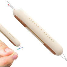 Nahttrenner, 2-in-1-Nadeleinfädler, multifunktionales Handnähwerkzeug, 2-in-1-Nadeleinfädler