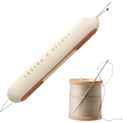 Nahttrenner, 2-in-1-Nadeleinfädler, multifunktionales Handnähwerkzeug, 2-in-1-Nadeleinfädler 1