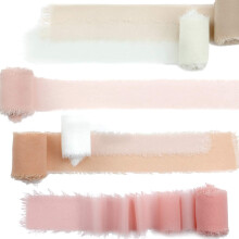 1" weißes Organzaband zum Verpacken von Geschenken, 100 Yards transparentes Chiffonband für Hochzeiten, Geschenkverpackungen