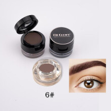 Elecool Double-layer Eyebrow Dyeing Cream Waterproof Three-dimensional Eyebrow Powder Makeup Accessories Long-lasting Make-up
