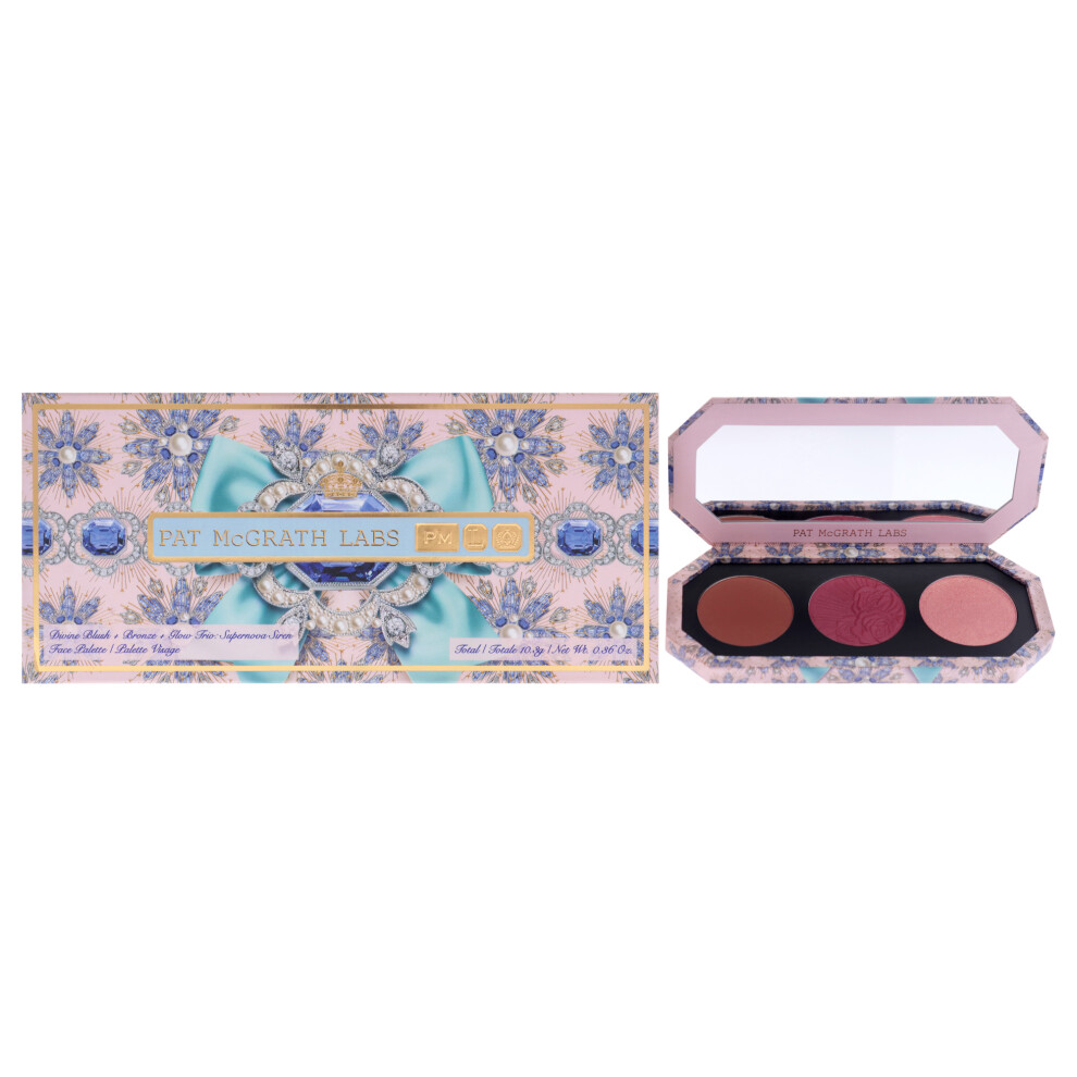 Pat McGrath Labs Divine Blush + Bronze + Glow Trio Supernova Siren Pallet - Image 4