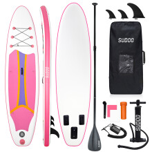 Inflatable Stand Up Paddle Board SUP Board Surfboard Package 300x76x15cm