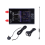 Δέκτης SDR 100KHz-1.7GHz Πλήρους Ζώνης UV HF RTL-SDR USB Δέκτης 1