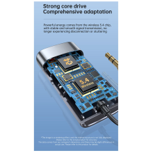 Lettore audio vivavoce Bluetooth per auto G76, telefono cellulare, casa