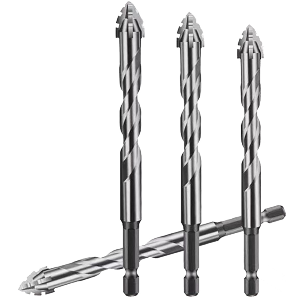 New Four-Edged Sawtooth Eccentric Drill For Dry Drilling 4Pcs 4851529608378