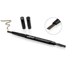 (B034) Double Headed Eyebrow Pen Natural Colors Automatic Eyebrow Pencil With Brush Fashion Long-lasting Waterproof Eye Brow TSLM1