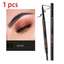 Double Head Rotating Automatic Eyebrow Pen Waterproof Durable 1.5mm Eyebrow Pencil Ultra-fine Wild Eyebrow Beauty Makeup Tools