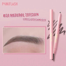 (01 Natural brown128) 4 Color Eye Brow Pencil Durable Long Lasting Triangle Eyebrow Pencil Waterproof Brown Eyes Makeup Female Korean Cosmetics TSLM1
