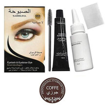 (coffee319)15 Minute Fast Tint Easy Dye Eyebrow Gel Professional Series Henné Eyelash Eyebrow Dye Tint Gel Eyelash Brown Tint Cream