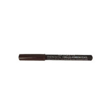 (A02 Brown) 1Pcs High Quality Wooden Eyebrow Pencil Waterproof Sweat-proof Natural Shaping Eyebrow Pen Black Brown Color Rendering Lasting