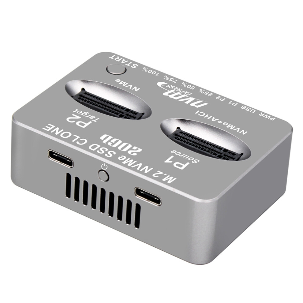 Dual-Bay External Hard Disk Box 4851529614003