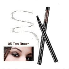 (dark grey20) 4/5 Fork Eyebrow Pencil  Microblading Eyebrow Tattoo Pen Fine Sketch Liquid Eye Brow Tint Dye Pencil Eyebrows Make Up TSLM1