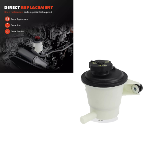 Power Steering Reservoir W/ Cap for 2