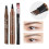(06 4fork) 5 Fork Liquid Eyebrow Pencil Tattoo Eyebrow Extremely Fine-grained Liquid Eyebrow Pen Natural 2