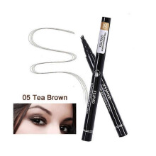 (5 tea brown) 4/5 Fork Eyebrow Pencil  Microblading Eyebrow Tattoo Pen Fine Sketch Liquid Eye Brow Tint Dye