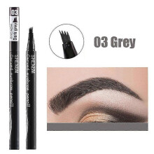 (03 gray) 4/5 Fork Eyebrow Pencil  Microblading Eyebrow Tattoo Pen Fine Sketch Liquid Eye Brow Tint Dye