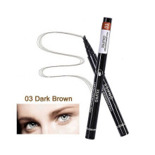 (3 dark brown) 4/5 Fork Eyebrow Pencil  Microblading Eyebrow Tattoo Pen Fine Sketch Liquid Eye Brow Tint Dye