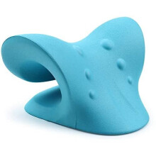 Relaxeur du cou et des épaules — Dispositif de Traction cervicale, Coussin pour Soulager la Douleur et l’alignement cervical, Cadeau