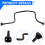 8K0121164E Engine Overflow Coolant Cooling Hose Pipe for 7