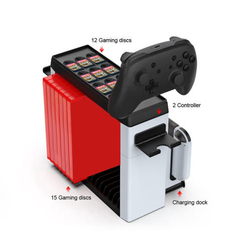 Multifunctional 6 in 1 Charging Base Storage Bracket Gamepad 2