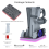 Controller Charging Dock with RGB Light Fan Cooling Base A 4