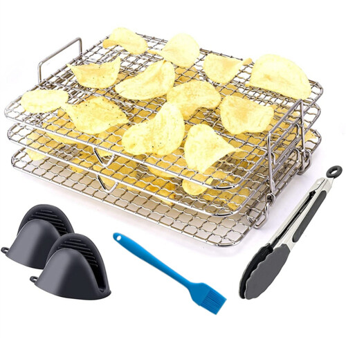 Ράφι φριτέζας αέρα για Foodi Grill XL, πολλαπλών στρώσεων, για φριτέζα αέρα 1