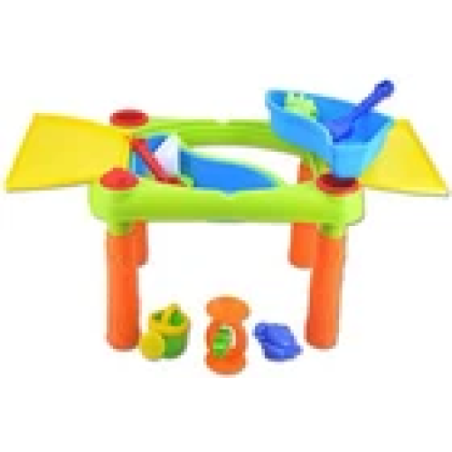 Sand and Water Table Set for Toddlers Multicolour Activity Play Table 2