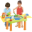 Sand and Water Table Set for Toddlers Multicolour Activity Play Table 5