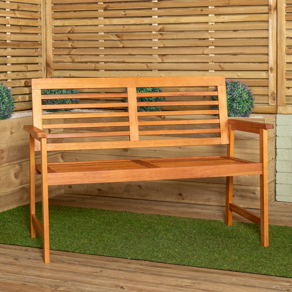 Waimea 2 Seater Outdoor Wooden Garden Bench-image-OPC-PHDZSXX-NEW